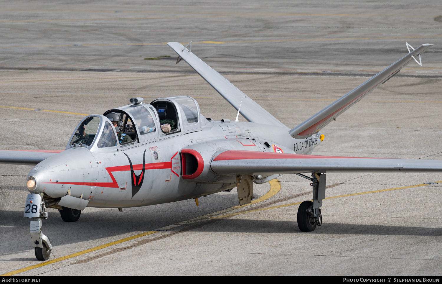 Aircraft Photo of F-AZPF / 28 | Fouga CM-175 Zéphyr | France - Navy | AirHistory.net #349502