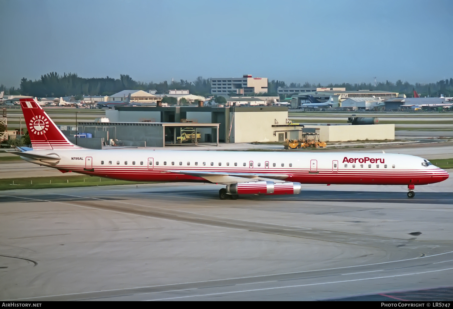 Aircraft Photo of N795AL | McDonnell Douglas DC-8-63 | AeroPeru | AirHistory.net #349512