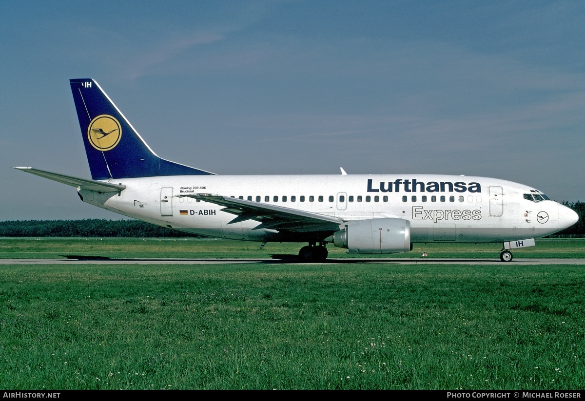 Aircraft Photo of D-ABIH | Boeing 737-530 | Lufthansa Express | AirHistory.net #349521