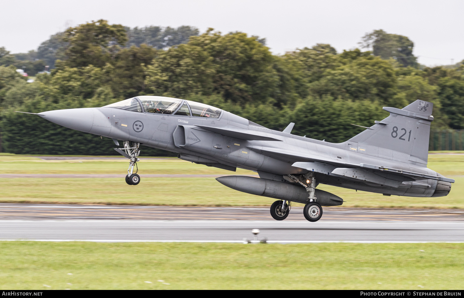 Aircraft Photo of 39821 | Saab JAS 39D Gripen | Sweden - Air Force | AirHistory.net #349540