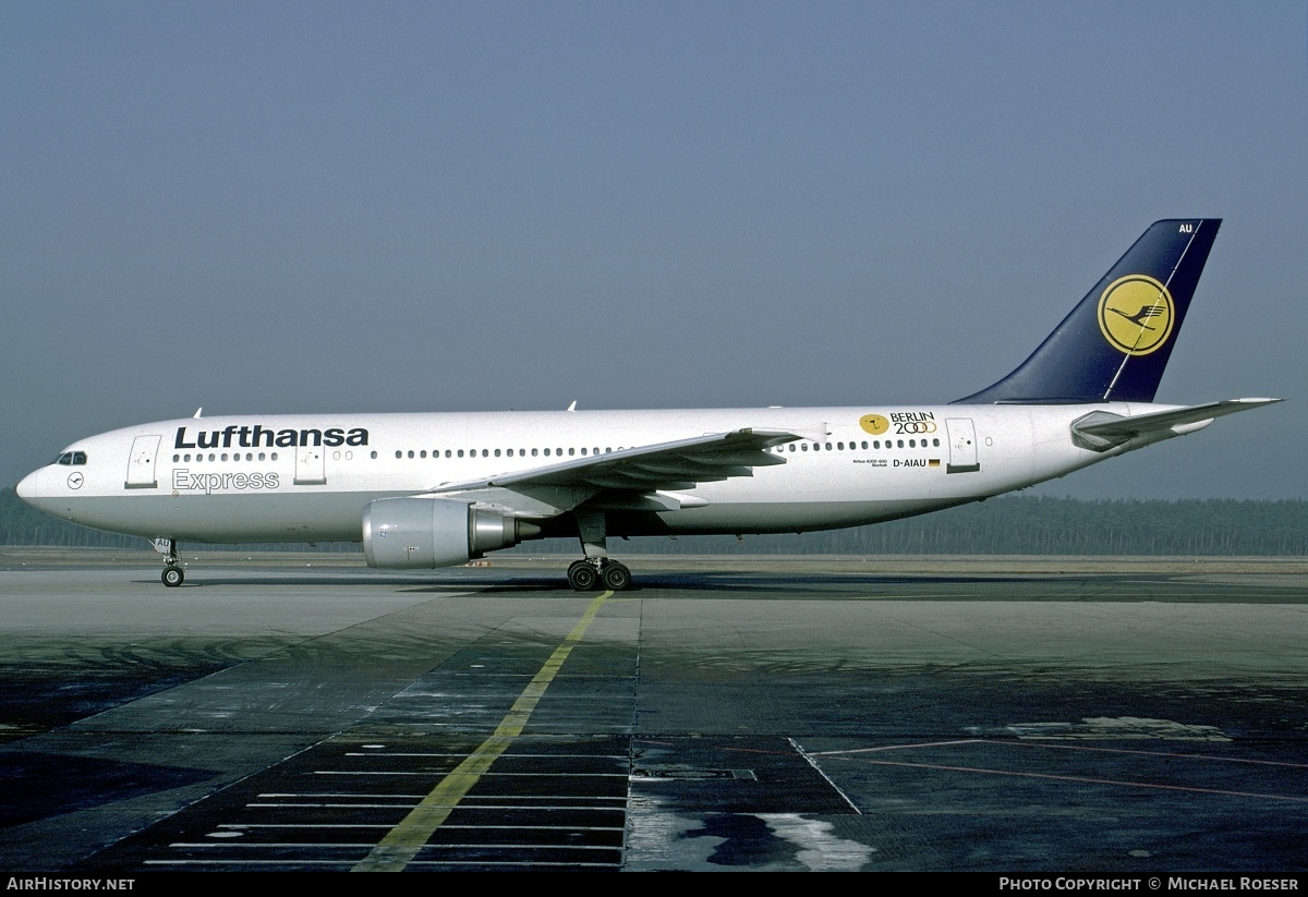 Aircraft Photo of D-AIAU | Airbus A300B4-603 | Lufthansa Express | AirHistory.net #349550