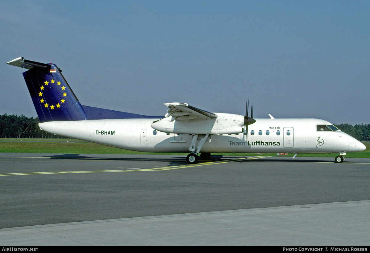 Aircraft Photo of D-BHAM | De Havilland Canada DHC-8-311 Dash 8 | Team Lufthansa | AirHistory.net #349558