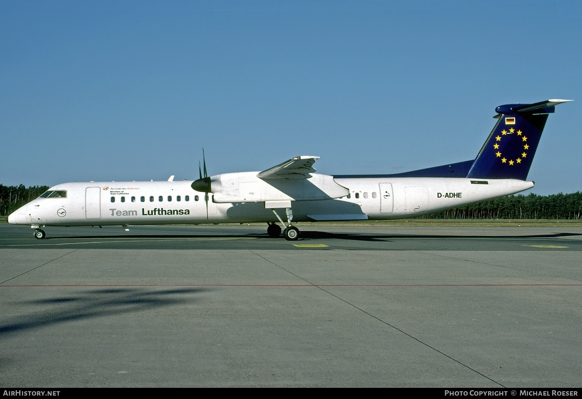 Aircraft Photo of D-ADHE | Bombardier DHC-8-402 Dash 8 | Team Lufthansa | AirHistory.net #349559