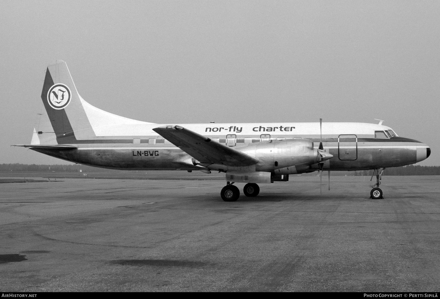 Aircraft Photo of LN-BWG | Convair 580 | Nor-Fly Charter | AirHistory.net #349572