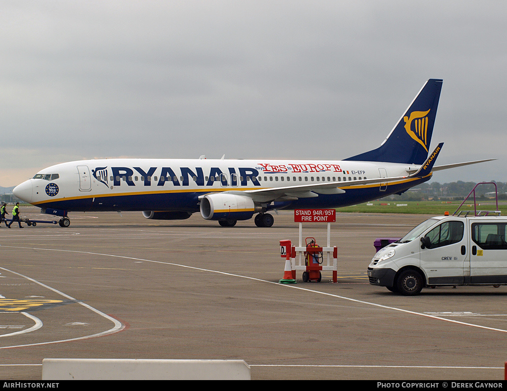 Aircraft Photo of EI-EFP | Boeing 737-8AS | Ryanair | AirHistory.net #349610