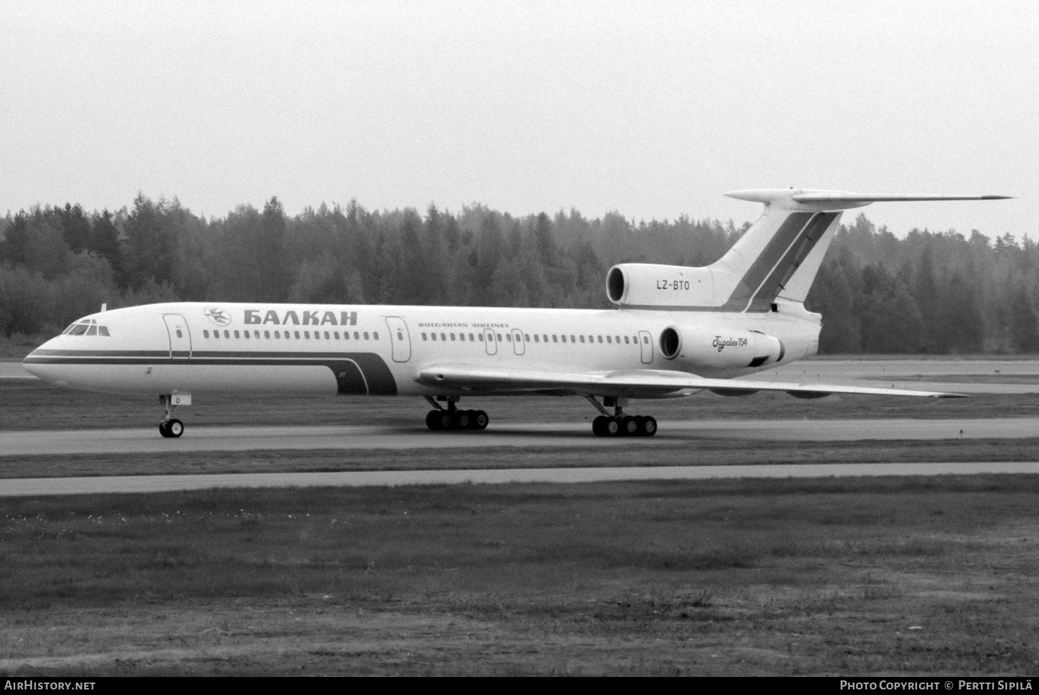 Aircraft Photo of LZ-BTO | Tupolev Tu-154B-1 | Balkan - Bulgarian Airlines | AirHistory.net #349612