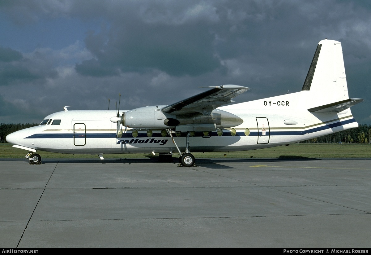 Aircraft Photo of OY-CCR | Fokker F27-600 Friendship | Ratioflug | AirHistory.net #349626