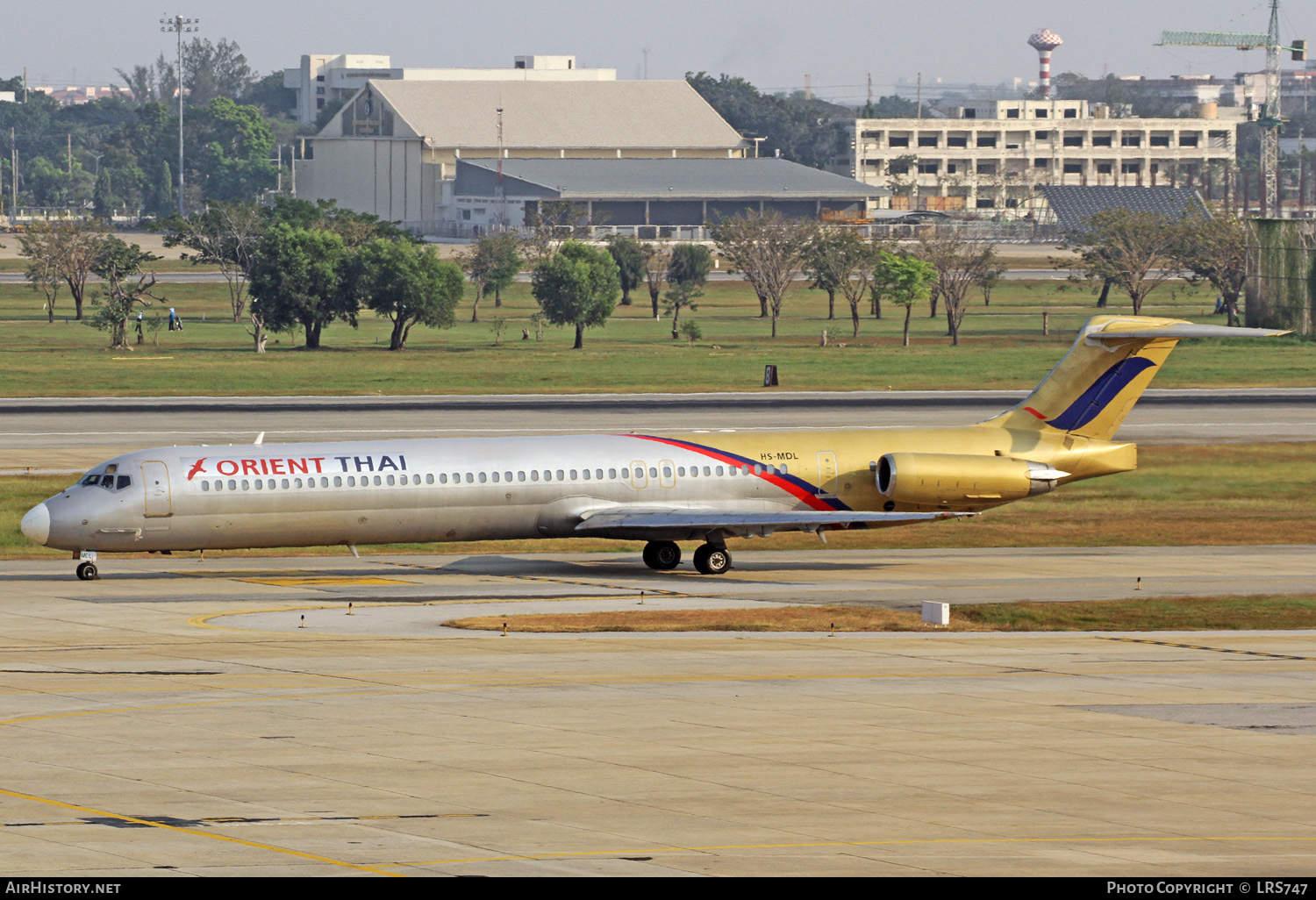 Aircraft Photo of HS-MDL | McDonnell Douglas MD-82 (DC-9-82) | Orient Thai Airlines | AirHistory.net #349630
