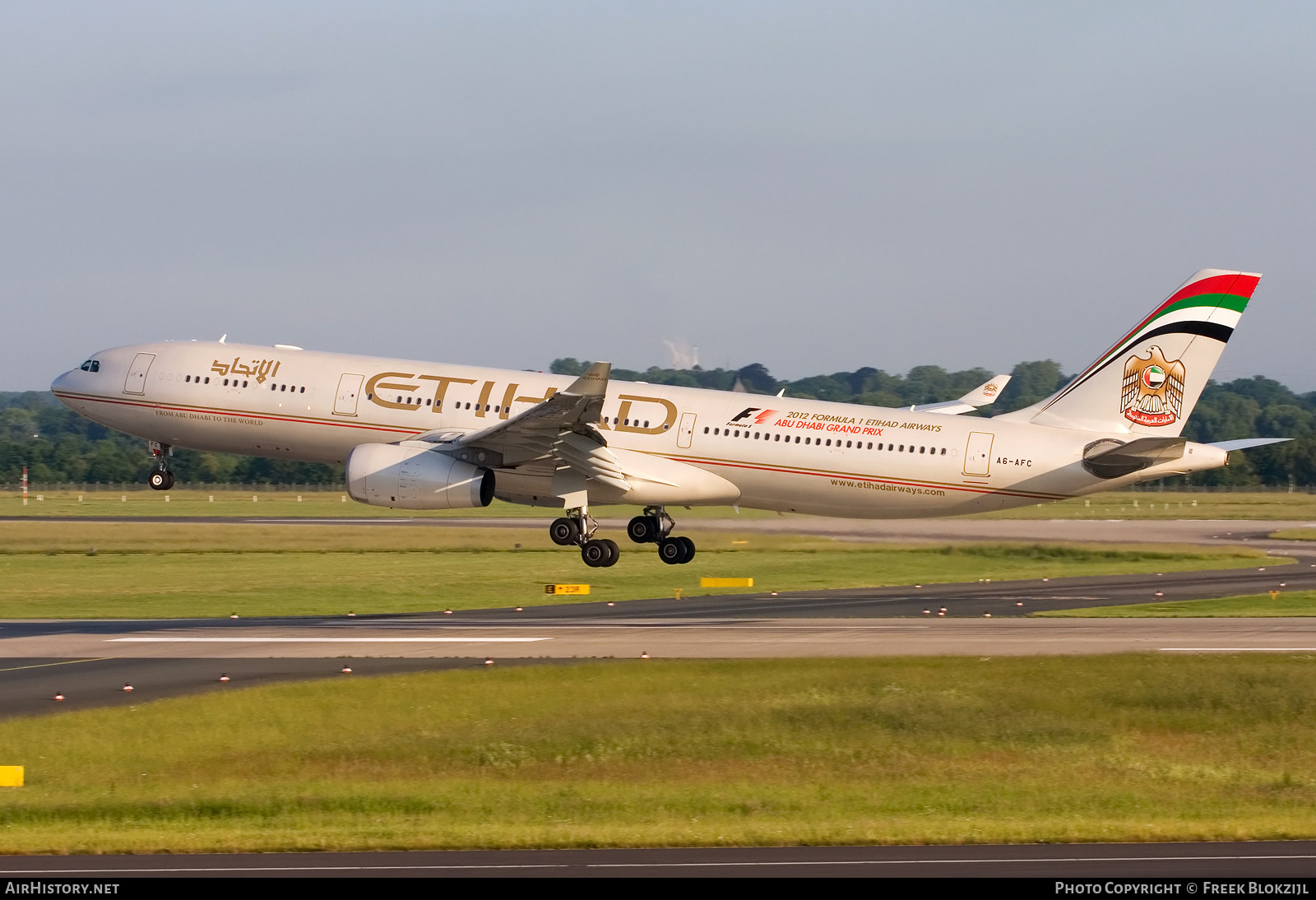 Aircraft Photo of A6-AFC | Airbus A330-343E | Etihad Airways | AirHistory.net #349635