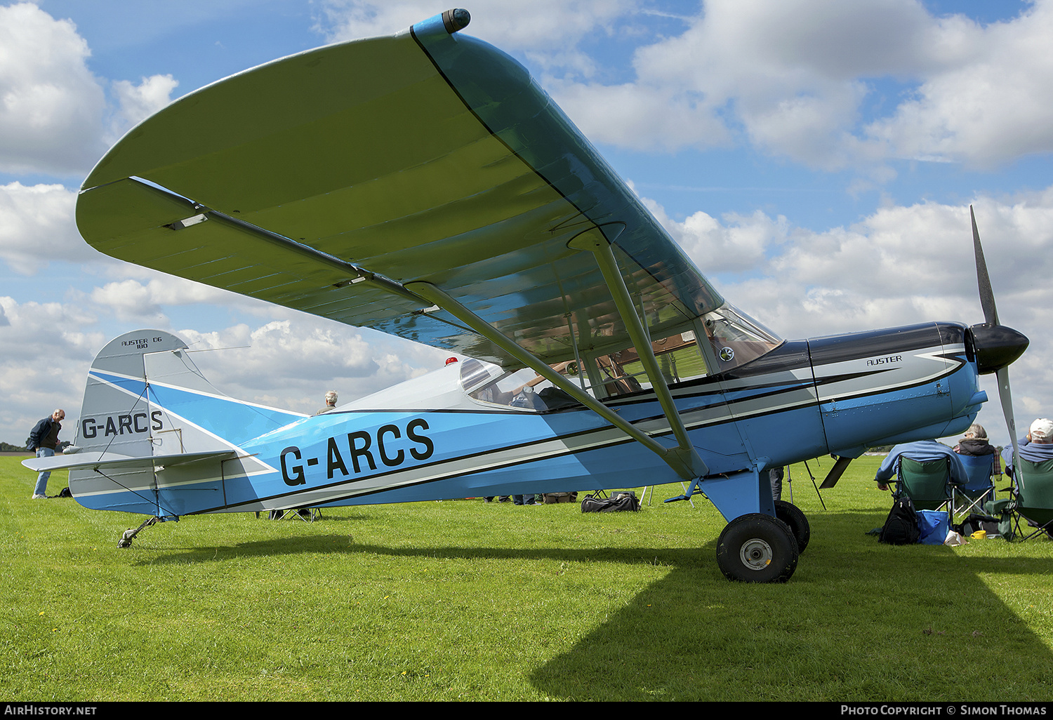 Aircraft Photo of G-ARCS | Auster D6 Srs 180 | AirHistory.net #349647