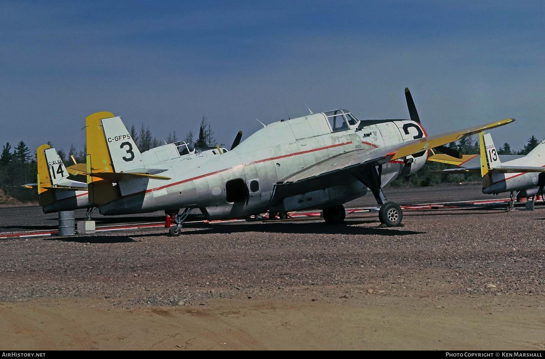 Aircraft Photo of C-GFPS | Grumman TBM-3/AT Avenger | Forest Protection Ltd - FPL | AirHistory.net #349669