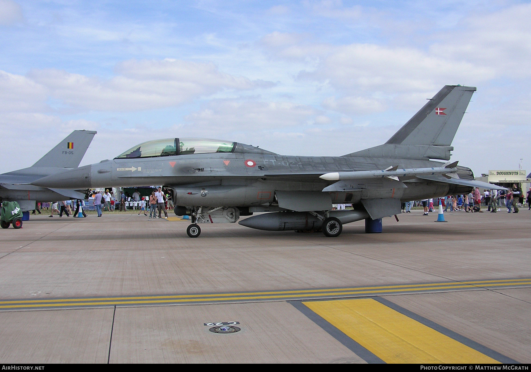 Aircraft Photo of ET-022 | General Dynamics F-16BM Fighting Falcon | Denmark - Air Force | AirHistory.net #349676