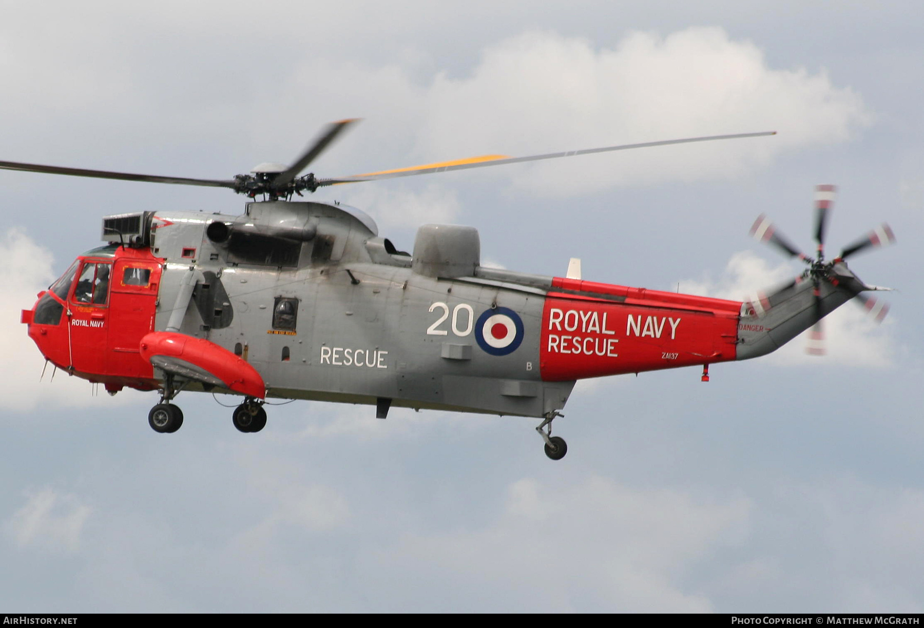 Aircraft Photo of ZA137 | Westland WS-61 Sea King HAS6 | UK - Navy | AirHistory.net #349678