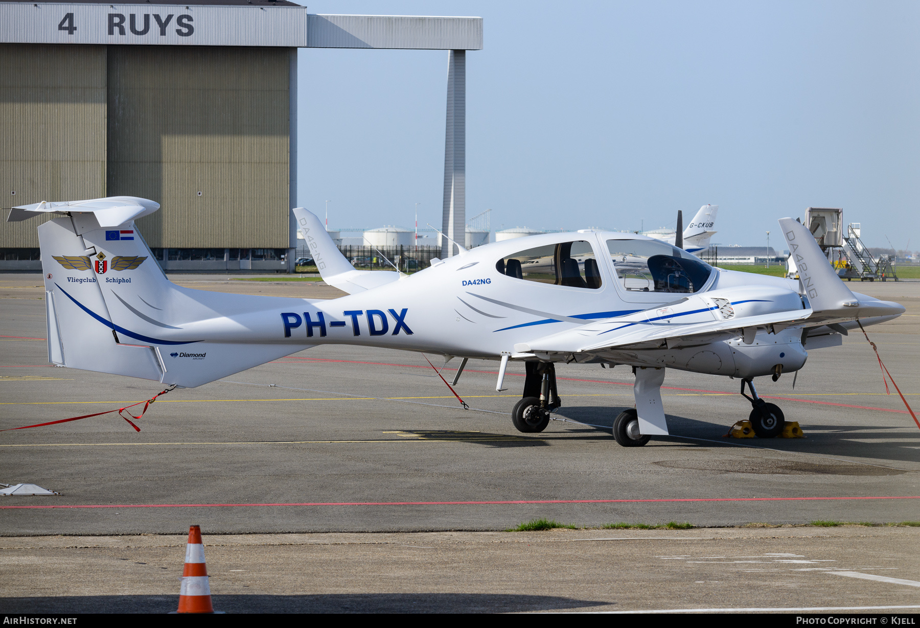 Aircraft Photo of PH-TDX | Diamond DA42 NG Twin Star | Vliegclub Schiphol | AirHistory.net #349679