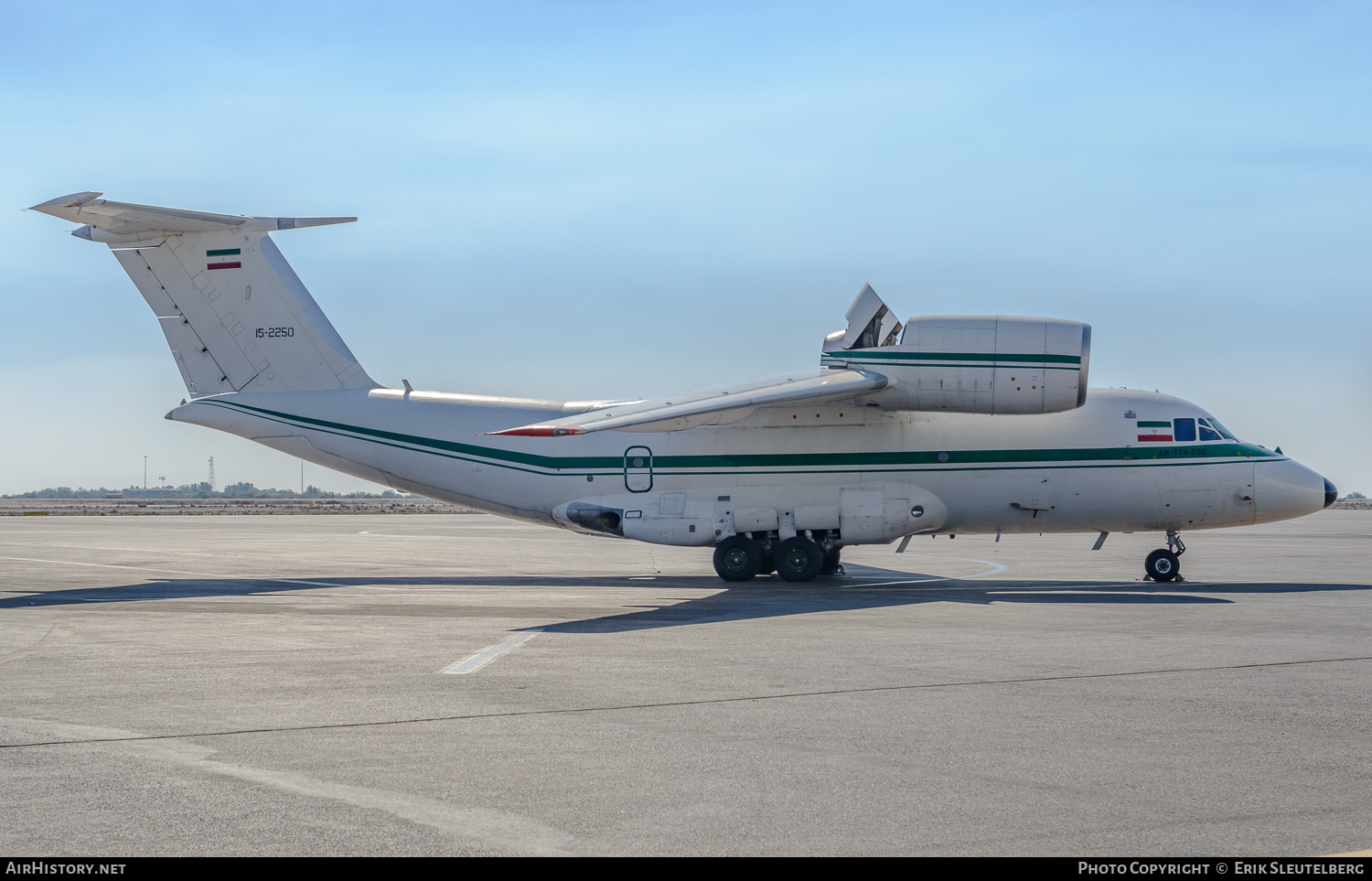 Aircraft Photo of 15-2250 | Antonov An-74T-200 | Iran - Revolutionary Guard Air Force | AirHistory.net #349688
