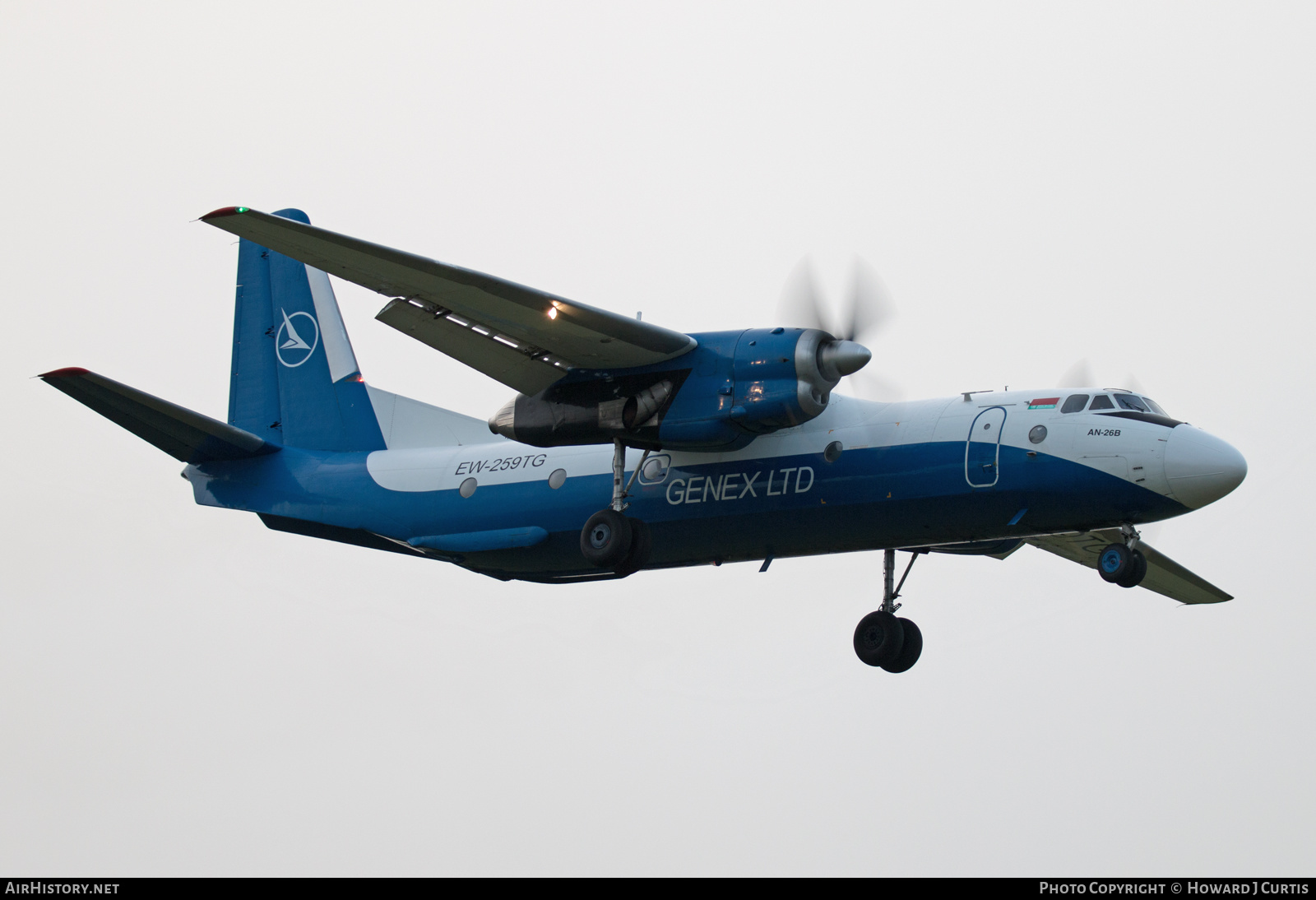 Aircraft Photo of EW-259TG | Antonov An-26B | Genex | AirHistory.net #349697