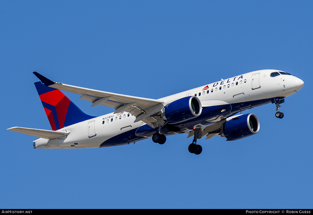 Aircraft Photo of N121DU | Airbus A220-171 (BD-500-1A10) | Delta Air Lines | AirHistory.net #349703