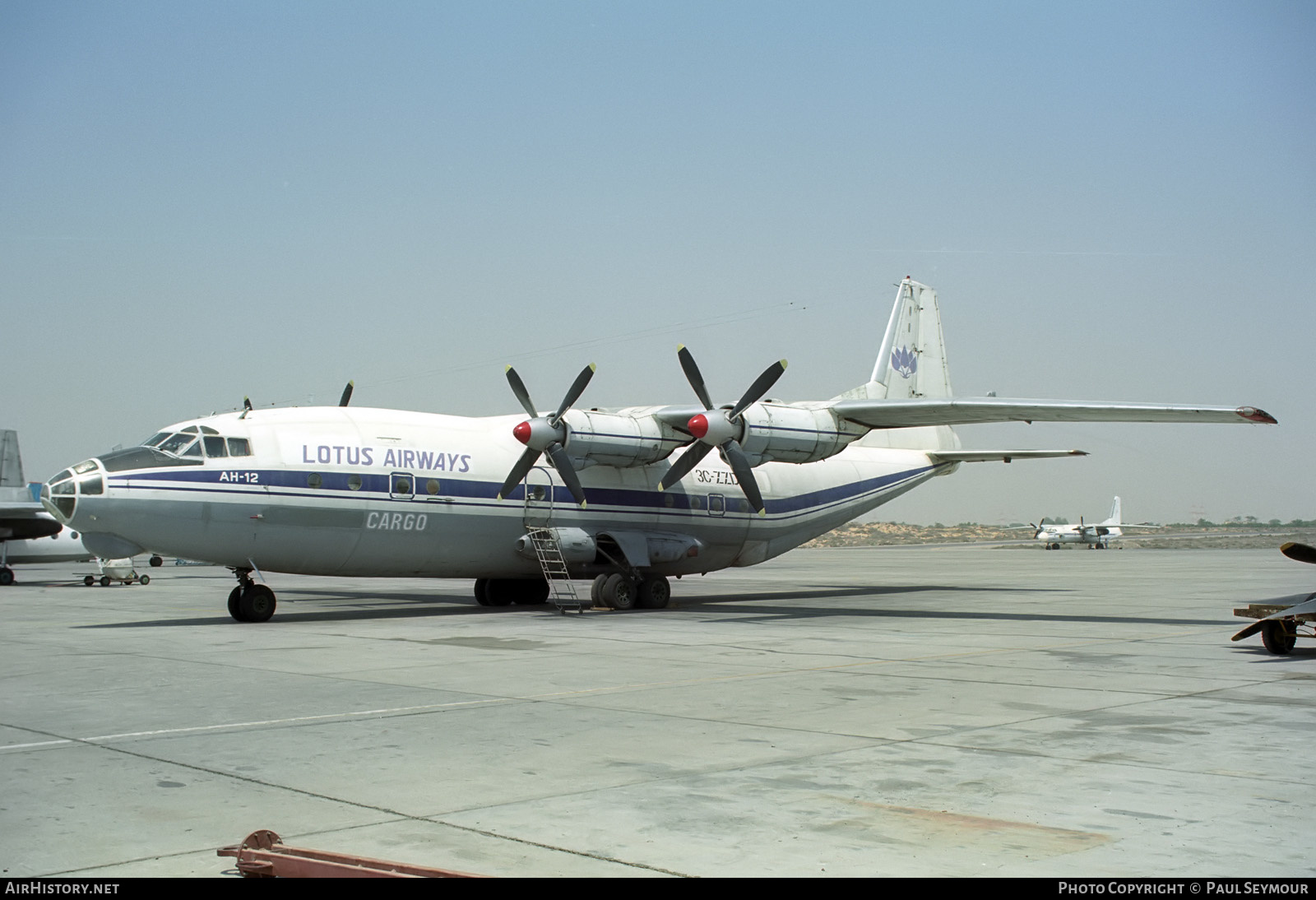 Aircraft Photo of 3C-ZZD | Antonov An-12B | Lotus Airways Cargo | AirHistory.net #349730