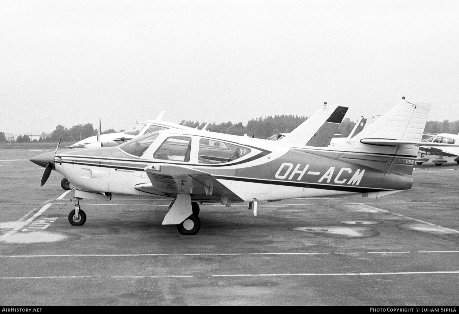 Aircraft Photo of OH-ACM | Rockwell Commander 112A | AirHistory.net #349732