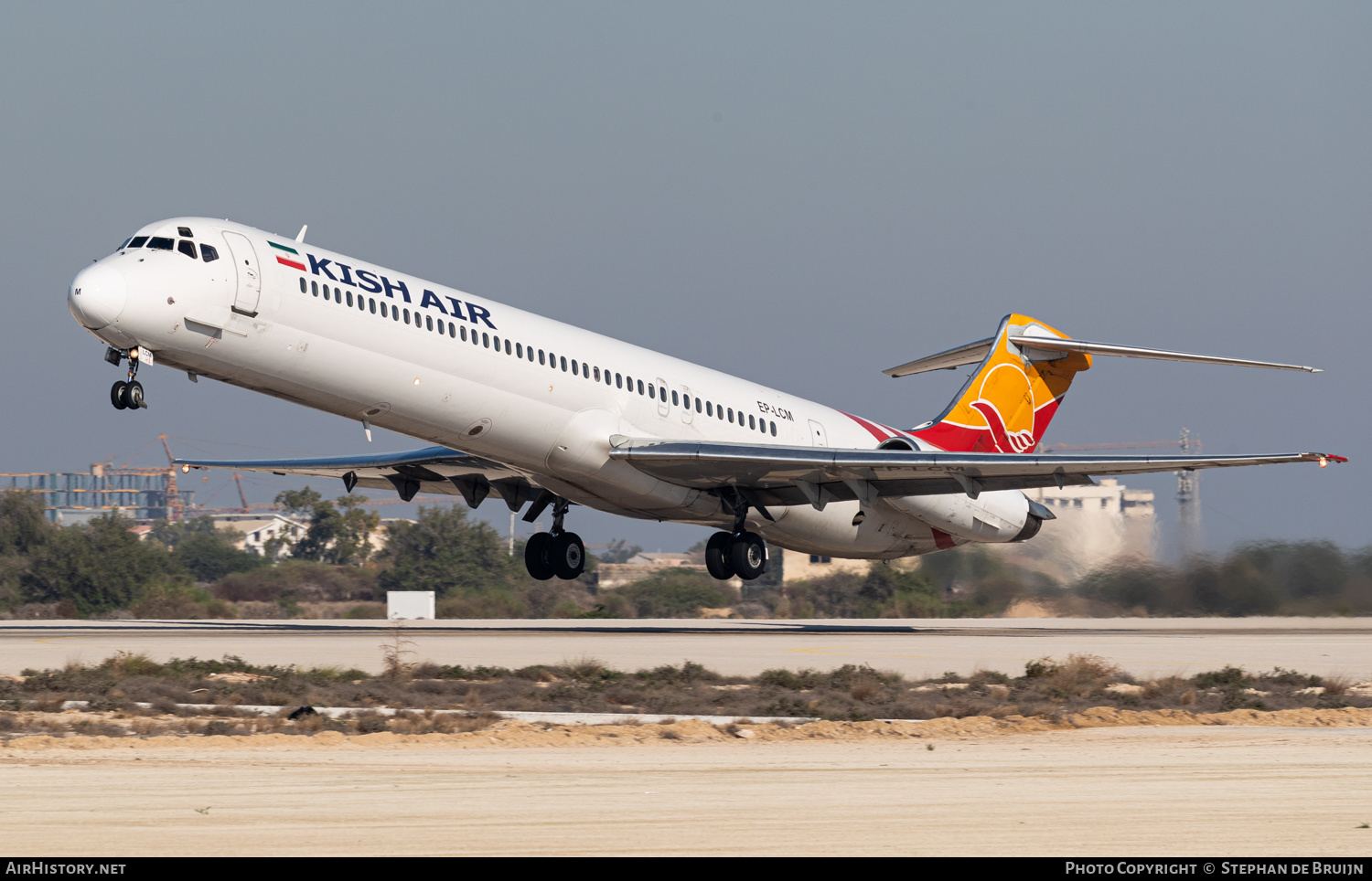 Aircraft Photo of EP-LCM | McDonnell Douglas MD-82 (DC-9-82) | Kish Air | AirHistory.net #349748