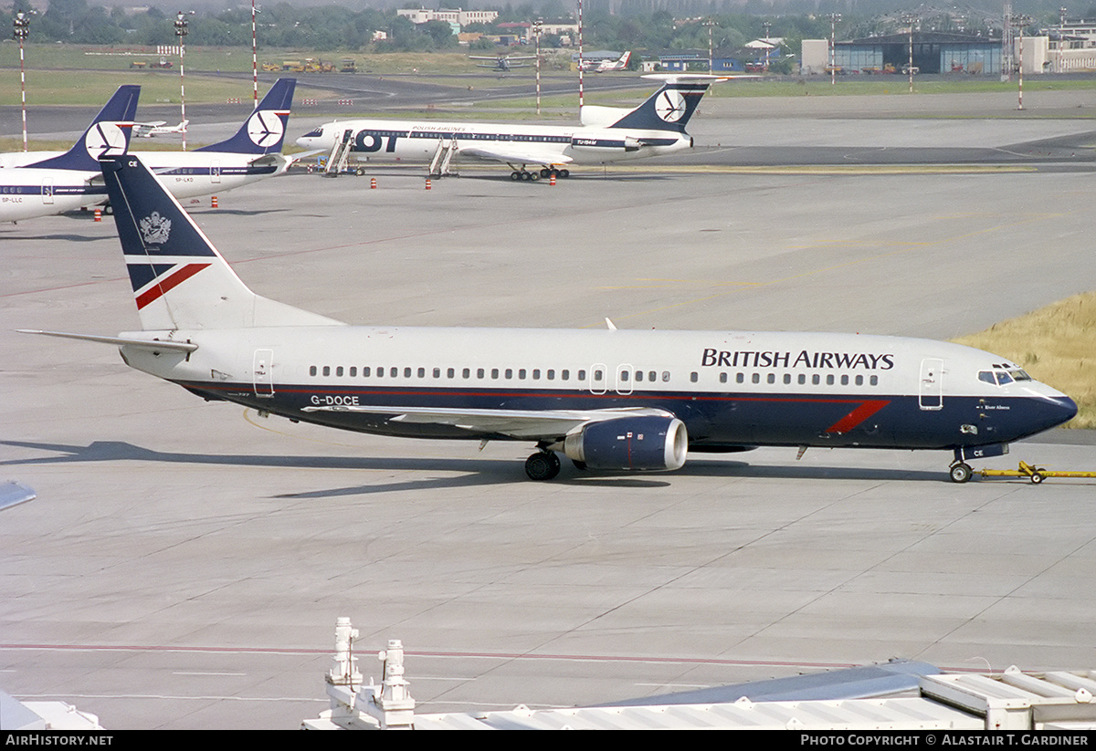 Aircraft Photo of G-DOCE | Boeing 737-436 | British Airways | AirHistory.net #349749