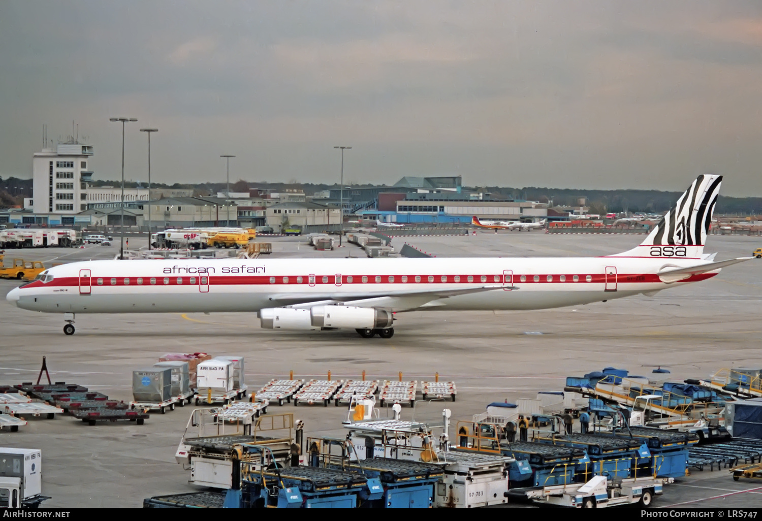 Aircraft Photo of 5Y-ZEB | McDonnell Douglas DC-8-63 | African Safari Airways - ASA | AirHistory.net #349766