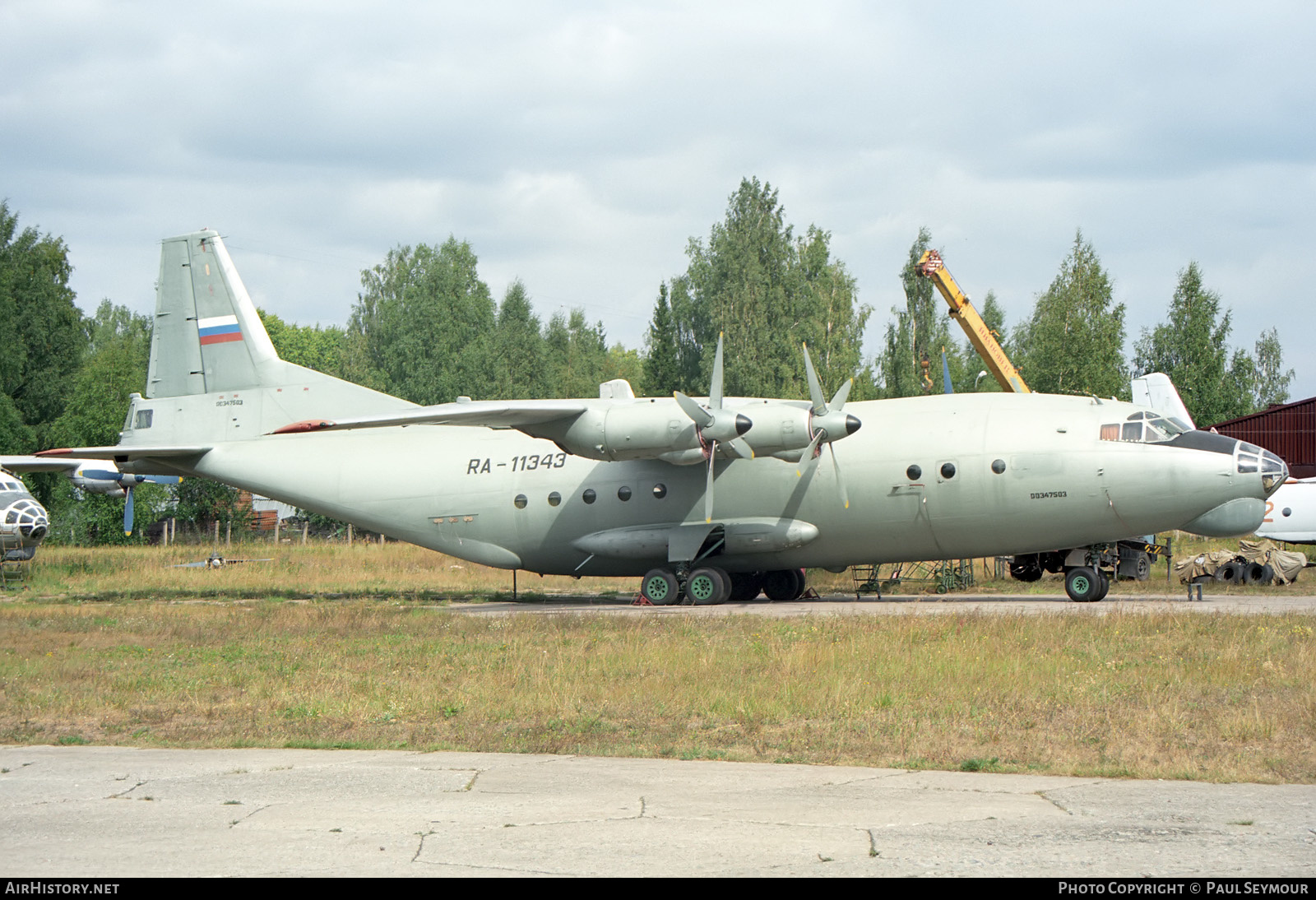 Aircraft Photo of RA-11343 | Antonov An-12BK | Russia - Air Force | AirHistory.net #349771