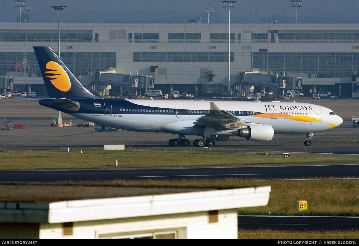 Aircraft Photo of VT-JWQ | Airbus A330-203 | Jet Airways | AirHistory.net #349773