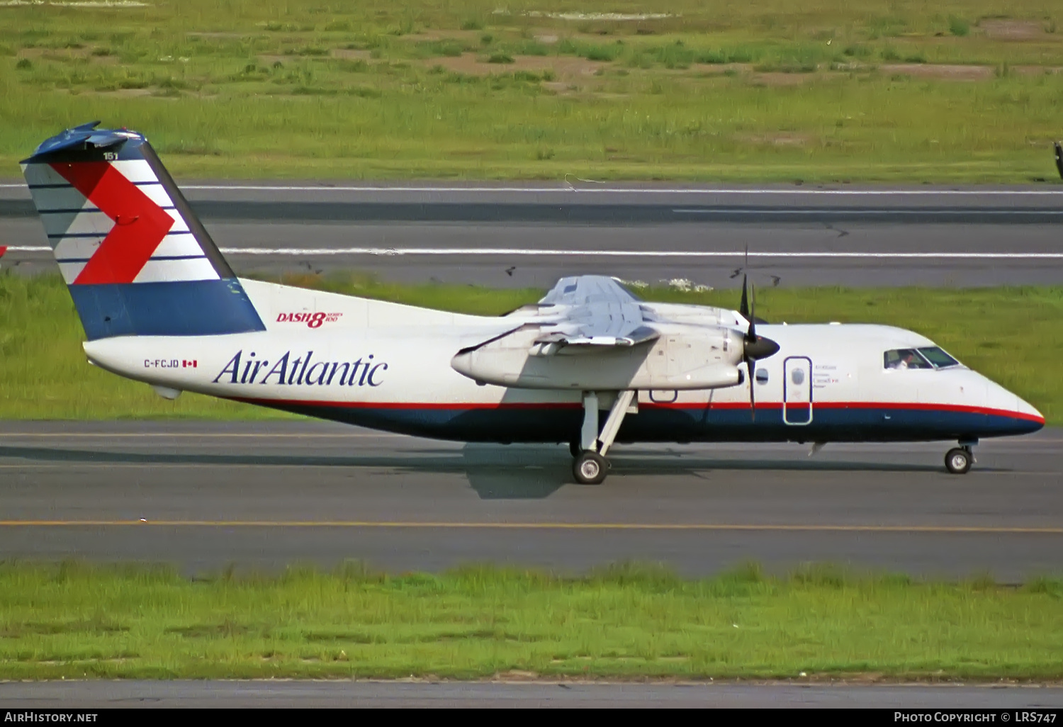 Aircraft Photo of C-FCJD | De Havilland Canada DHC-8-102 Dash 8 | Air Atlantic | AirHistory.net #349792