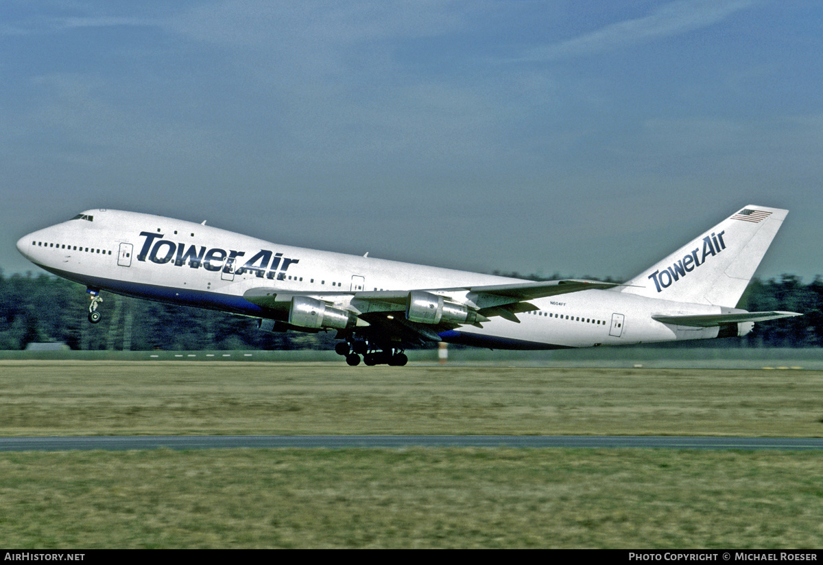 Aircraft Photo of N604FF | Boeing 747-121 | Tower Air | AirHistory.net #349795