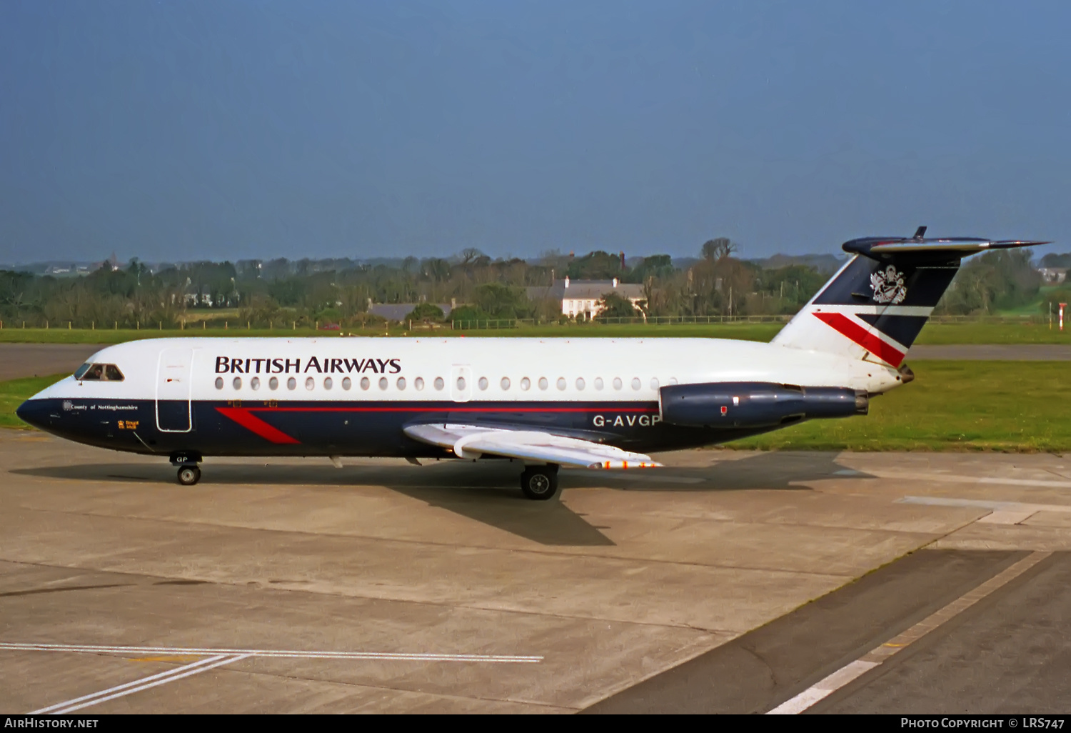 Aircraft Photo of G-AVGP | BAC 111-408EF One-Eleven | British Airways | AirHistory.net #349800