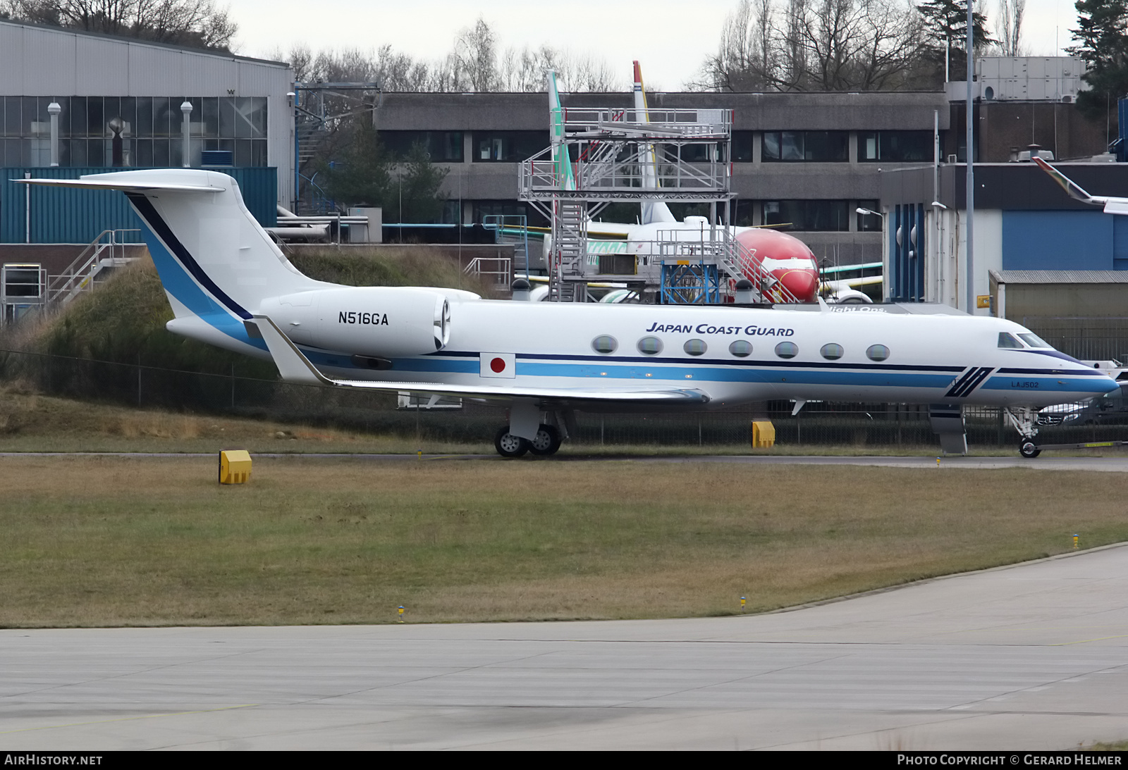 Aircraft Photo of N516GA | Gulfstream Aerospace G-V-SP Gulfstream G550 | Japan Coast Guard | AirHistory.net #349815