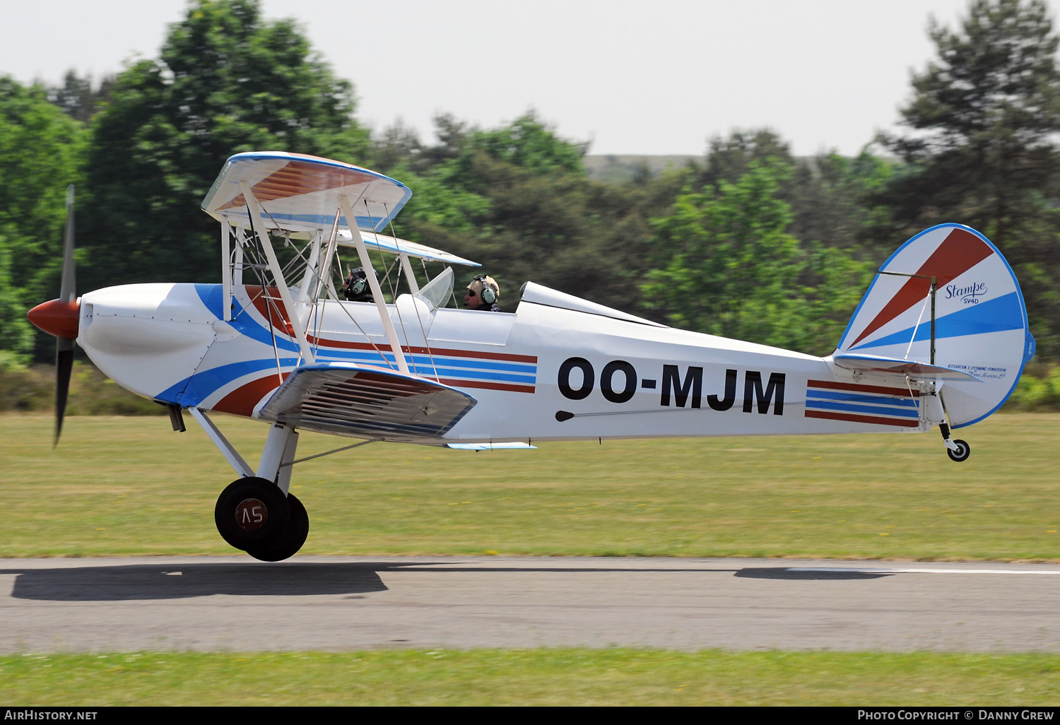 Aircraft Photo of OO-MJM | Stampe-Vertongen SV-4C | AirHistory.net #349817