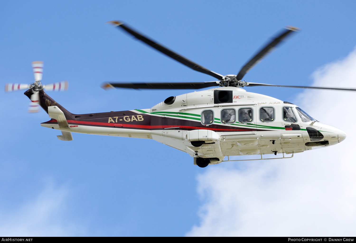Aircraft Photo of A7-GAB | AgustaWestland AW-189 | Gulf Helicopters | AirHistory.net #349827