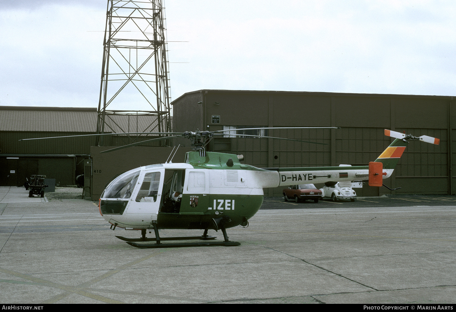 Aircraft Photo of D-HAYE | MBB BO-105C | Polizei Rheinland-Pfalz | AirHistory.net #349828