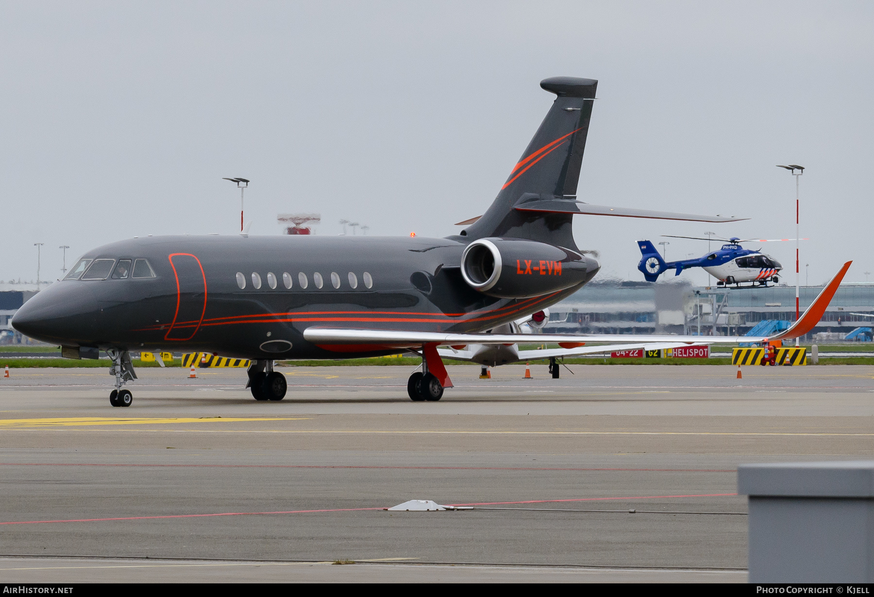 Aircraft Photo of LX-EVM | Dassault Falcon 2000LX | AirHistory.net #349835