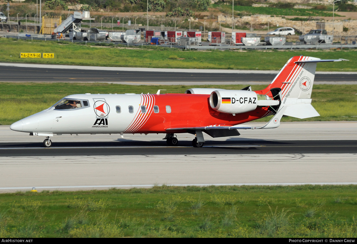 Aircraft Photo of D-CFAZ | Learjet 60 | FAI - Flight Ambulance International | AirHistory.net #349840