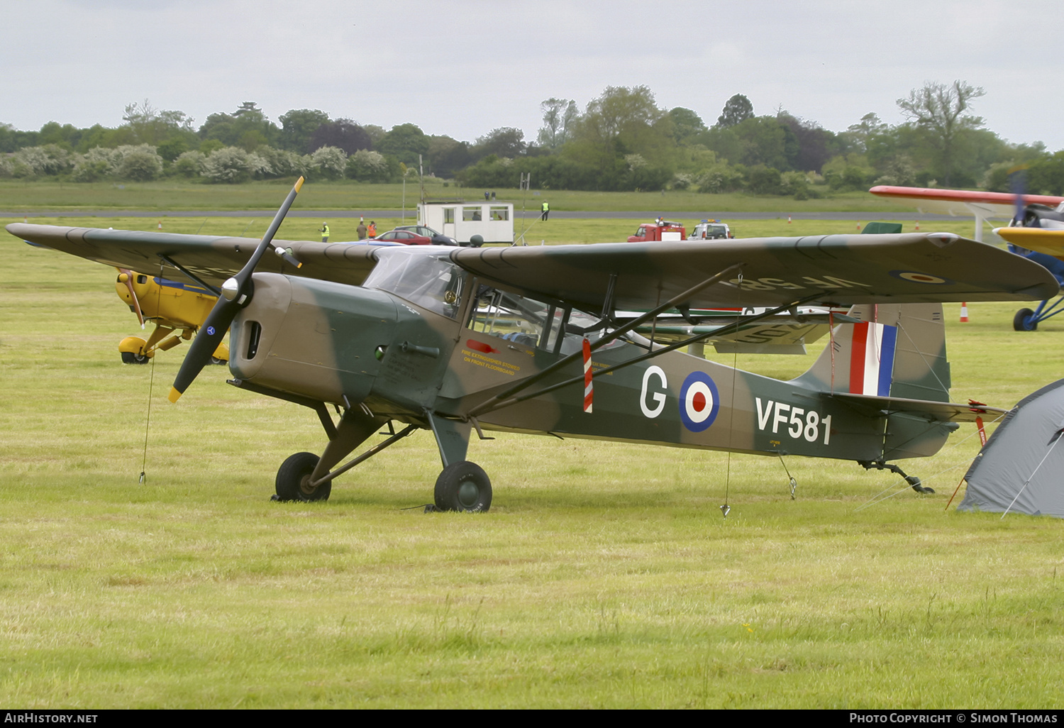 Aircraft Photo of G-ARSL / VF581 | Beagle A-61 Terrier 1 | UK - Army | AirHistory.net #349851