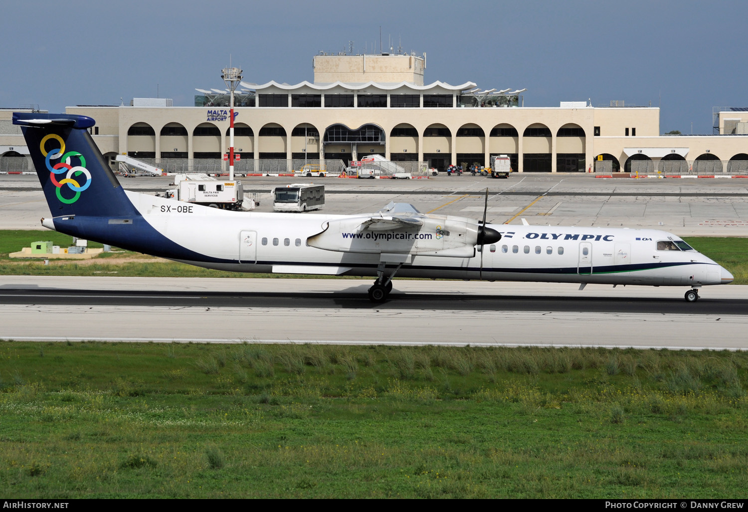 Aircraft Photo of SX-OBE | Bombardier DHC-8-402 Dash 8 | Olympic | AirHistory.net #349863