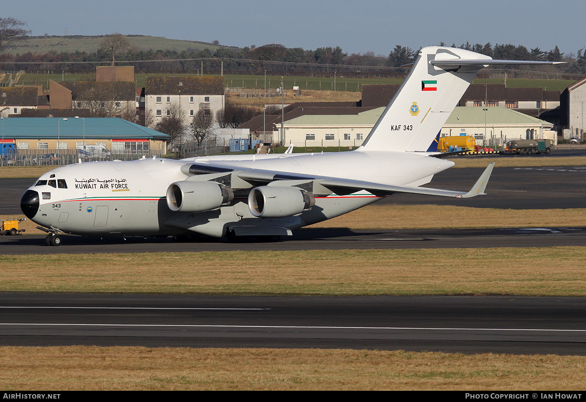 Aircraft Photo of KAF343 | Boeing C-17A Globemaster III | Kuwait - Air Force | AirHistory.net #349866