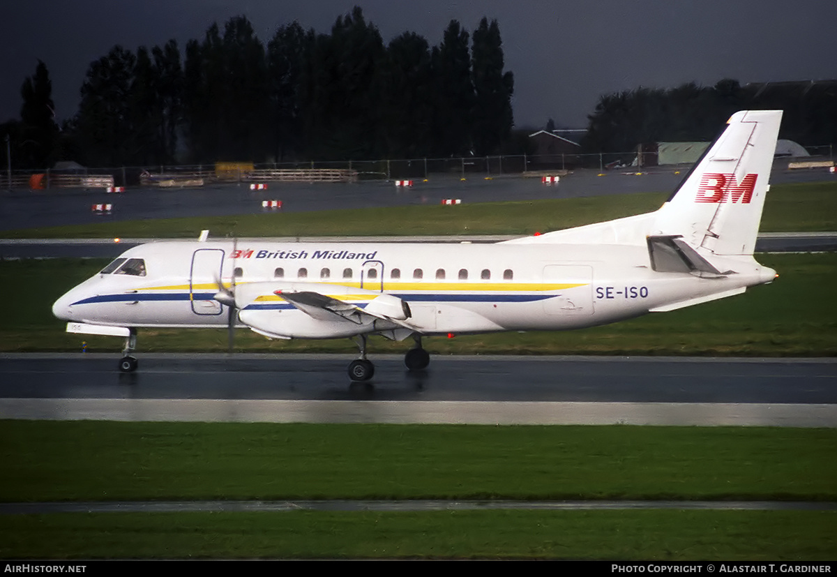 Aircraft Photo of SE-ISO | Saab-Fairchild SF-340A | British Midland Airways - BMA | AirHistory.net #349880