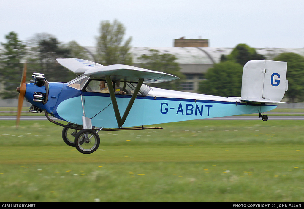 Aircraft Photo of G-ABNT | Civilian Aircraft Civilian Coupé Mk.II | AirHistory.net #349889