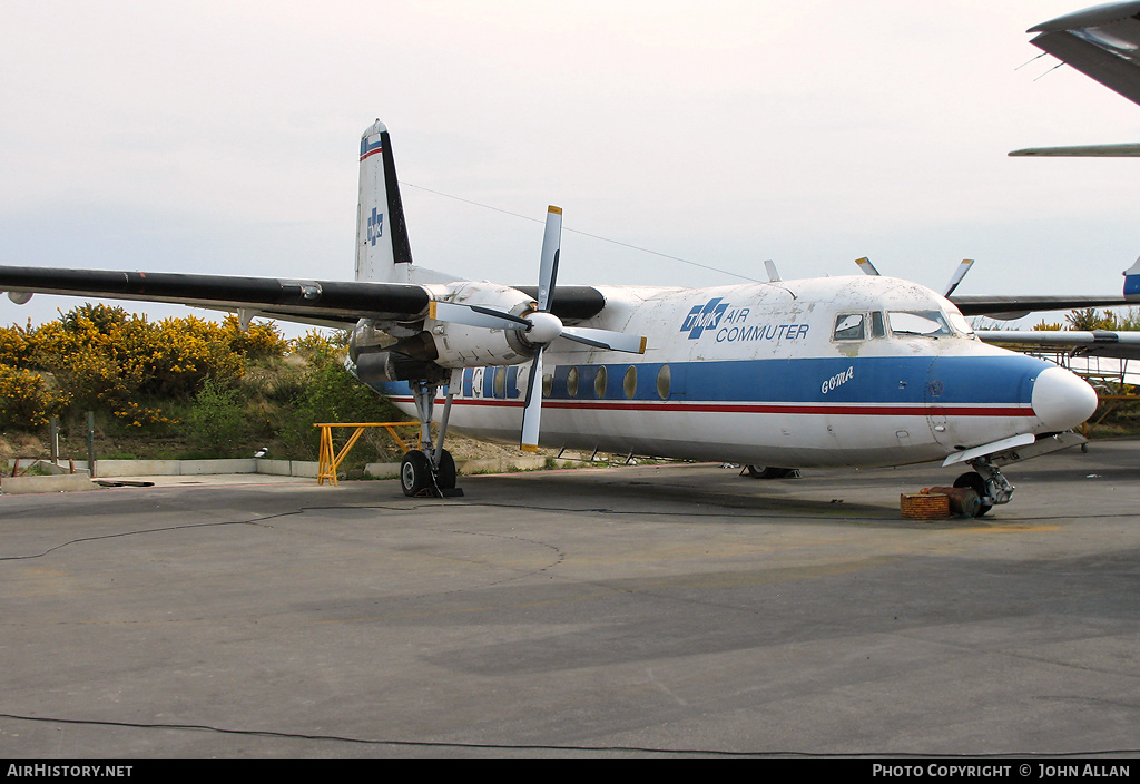 Aircraft Photo of 9Q-CBP | Fokker F27-600 Friendship | TMK Air Commuter | AirHistory.net #349898