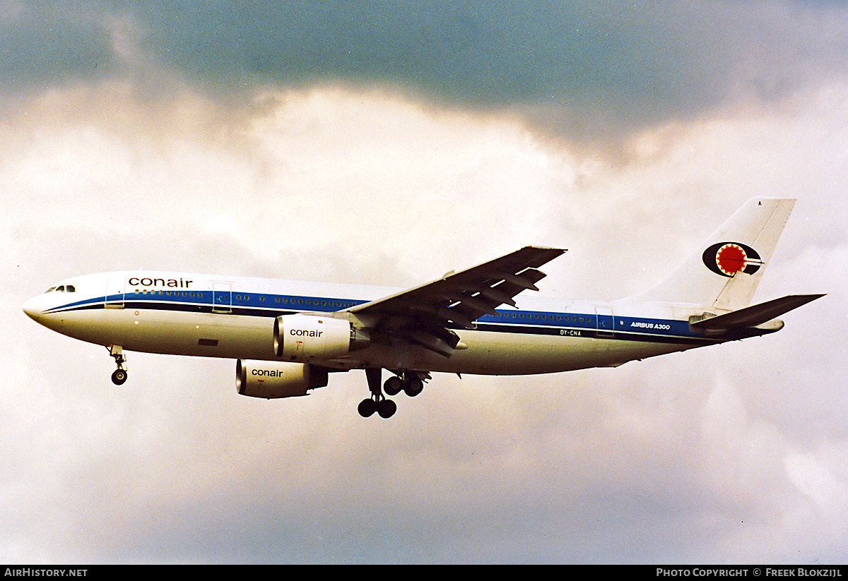 Aircraft Photo of OY-CNA | Airbus A300B4-120 | Conair of Scandinavia | AirHistory.net #349904