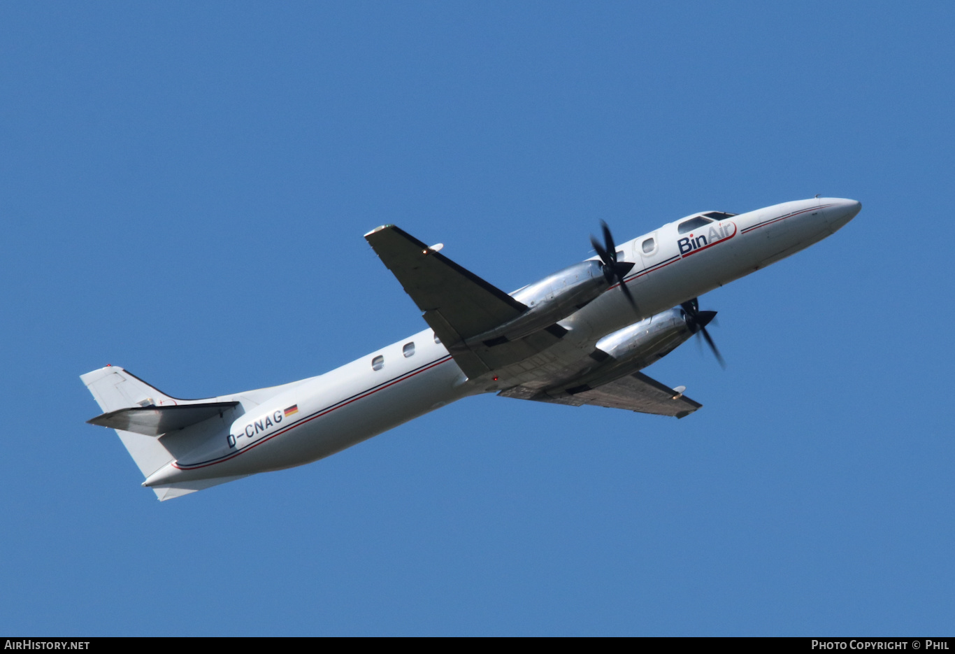 Aircraft Photo of D-CNAG | Fairchild SA-227DC Metro 23 | BinAir Aero Service | AirHistory.net #349905