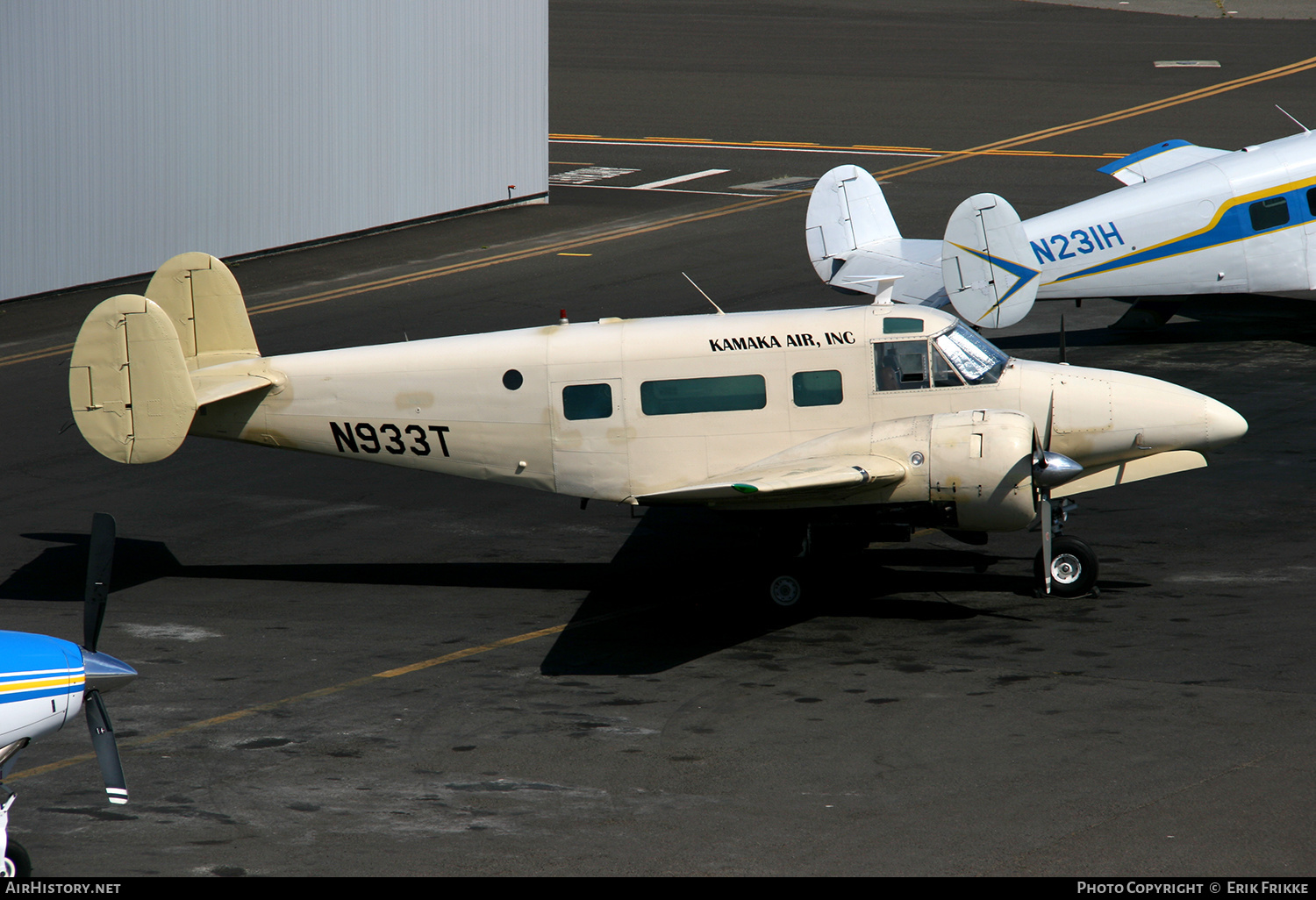 Aircraft Photo of N933T | Beech H18/Tri-Gear | Kamaka Air | AirHistory.net #349914