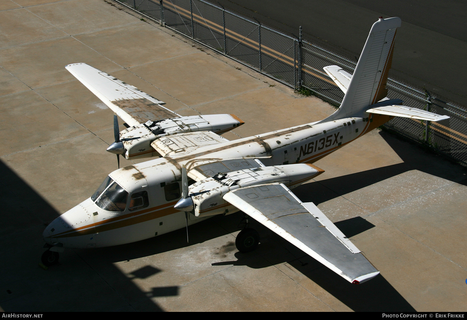 Aircraft Photo of N6135X | Aero Commander 500A Commander | AirHistory.net #349931