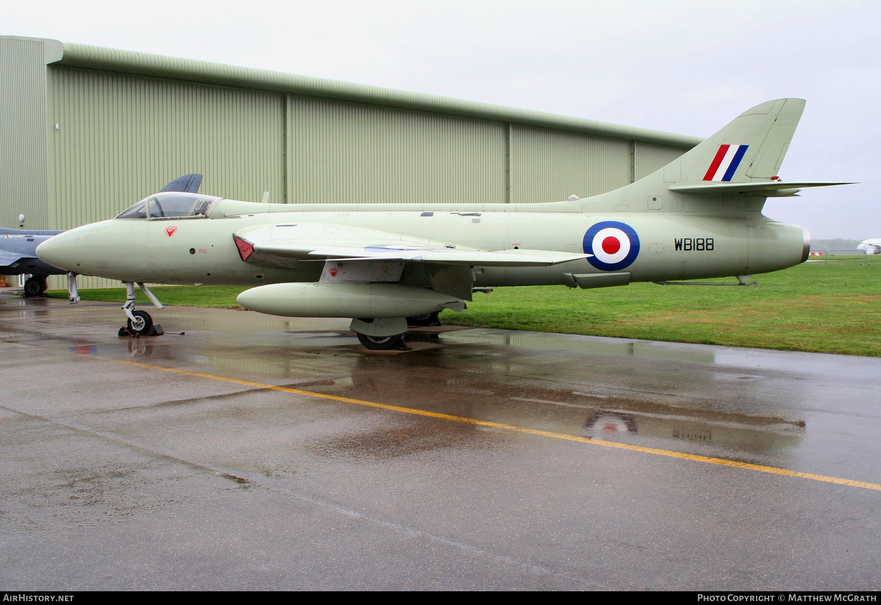 Aircraft Photo of G-BZPB / WB188 | Hawker Hunter GA11 | UK - Air Force | AirHistory.net #349947