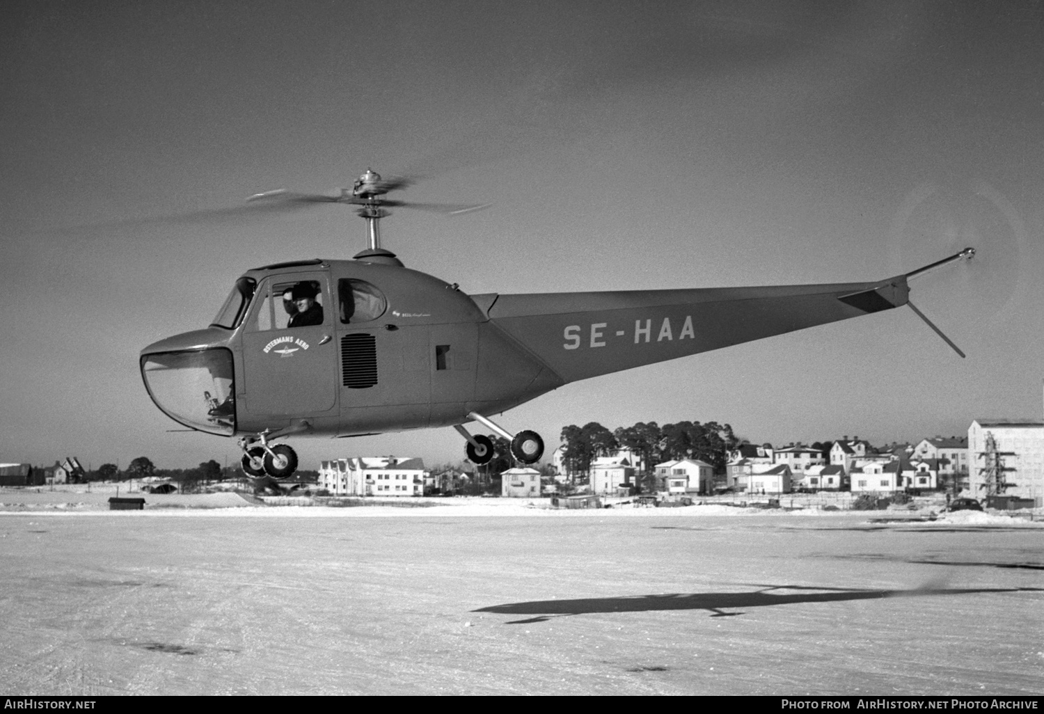Aircraft Photo of SE-HAA | Bell 47B | Ostermans Aero | AirHistory.net #349952