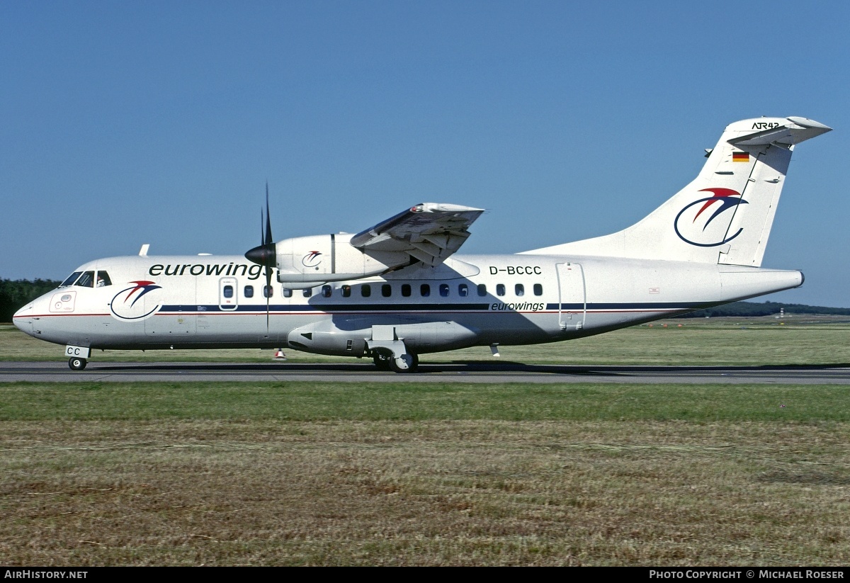 Aircraft Photo of D-BCCC | ATR ATR-42-300 | Eurowings | AirHistory.net #349976